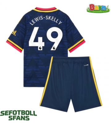 Arsenal Myles Lewis-Skelly #49 Bortaställ Barn 2026-27 Kortärmad (+ Korta byxor)
